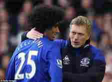 Moyes and Fellaini were a success at Everton, but failed to replicate their impact at United