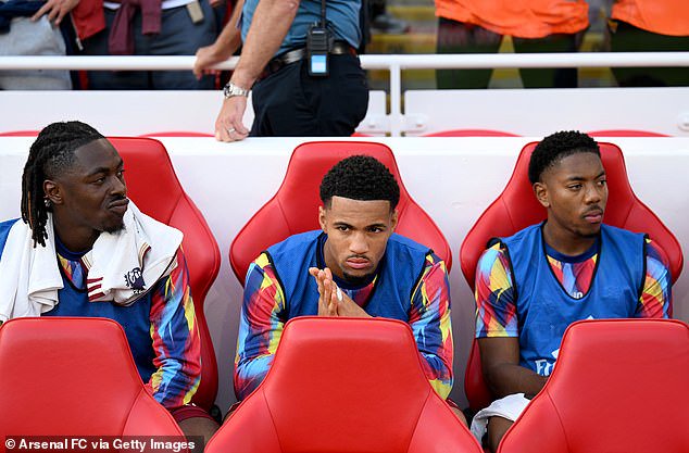 Myles Lewis-Skelly has been on the bench to begin all of Arsenal's Premier League matches so far this season