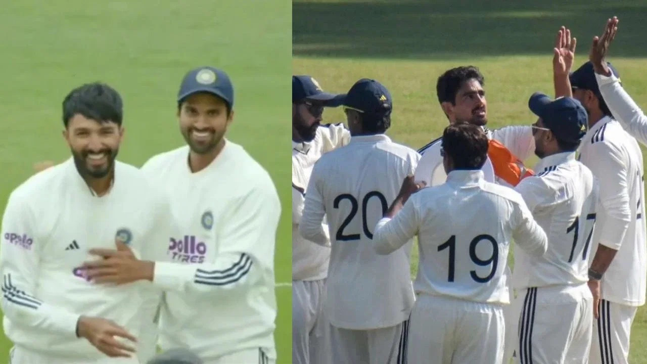 IND A Vs NZ A Devdutt Padikkal Takes Maiden FC Wicket Mukesh Choudhary Bowls Spin As Wild Things Unfold