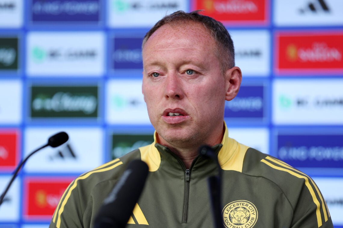 Leicester City manager Steve Cooper.