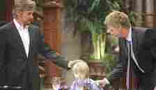 Stephen Nichols, Thad Luckinbill, Max Page "The Young and the Restless" Set CBS television City Los Angeles 4/7/10 ©sean smith/jpistudios.com 310-657-9661 Episode # 9396 U.S. Airdate 5/12/10