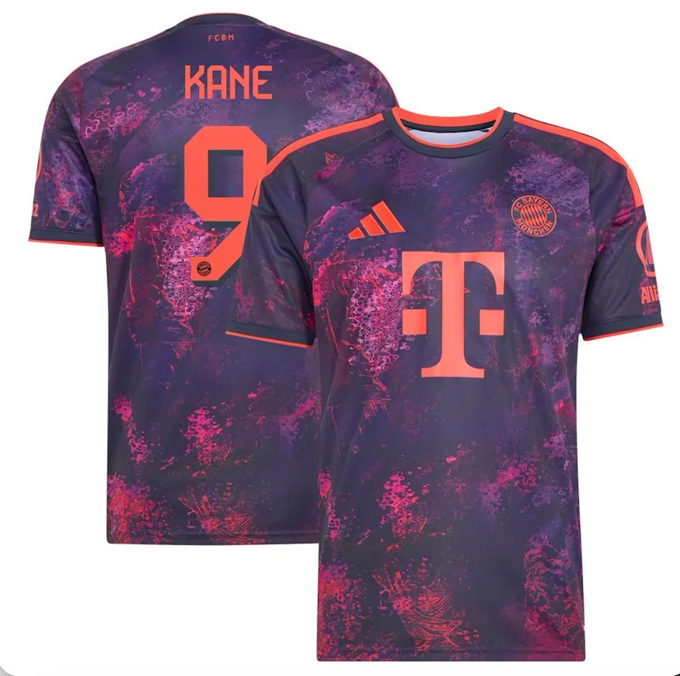 Harry Kane Bayern Munich adidas 2026/27 Third Replica Jersey