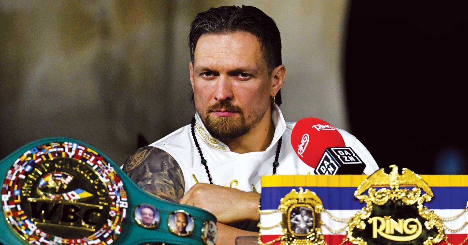 Unbeaten world champion offers Oleksandr Usyk the chance to win his belts back at cruiserweight