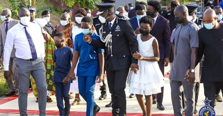 Photos: Beautiful children of IGP Dampare pops up for the first time