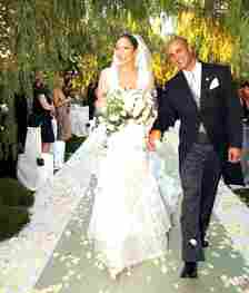 Every wedding dress J.Lo has ever wornL Cris Judd and Jennifer Lopez getting married