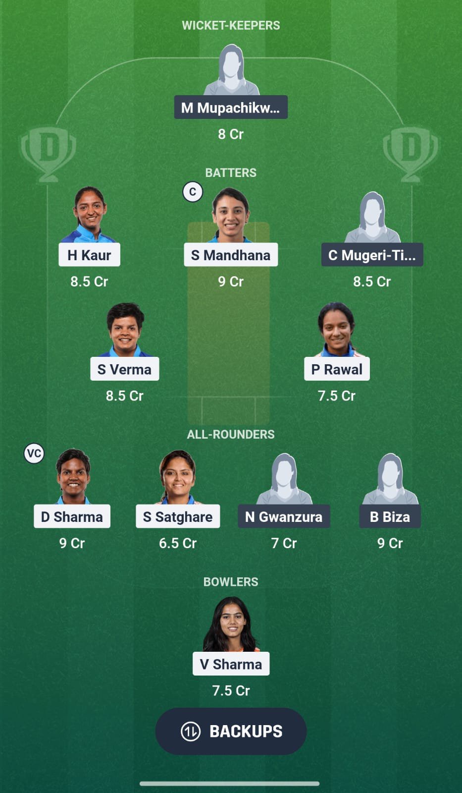 IND Vs ZIM 