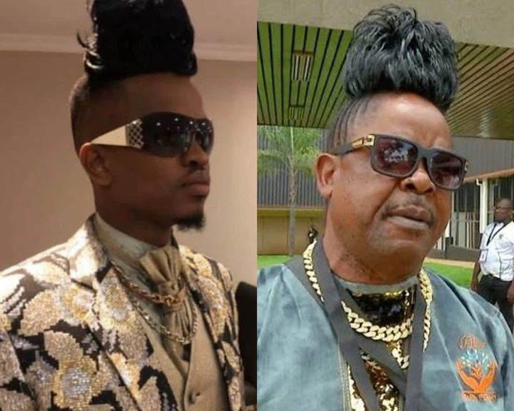 PHOTO: Mphopops Nails Papa Penny Look, Sparks Laughter Online.
