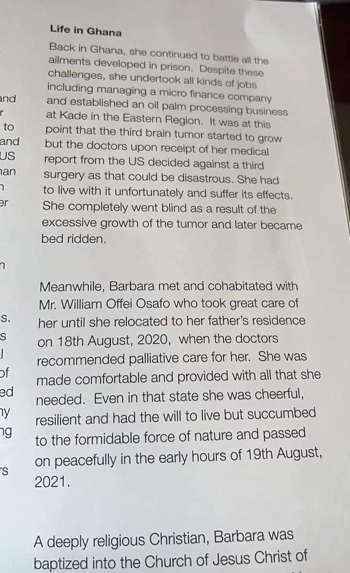 Sad Bio of a Ghanaian woman who sent her relatives abroad only to be framed by her own family who lied to immigration about her.