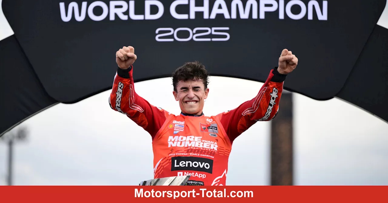 Marc Marquez zum spanischen Sportler des Jahres 2025 gekürt