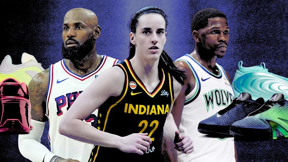 LeBron James, Caitlin Clark, Anthony Edwards, Nike KD 19, Converse Shai 001, Nike Ja 4, Adidas Harden 10