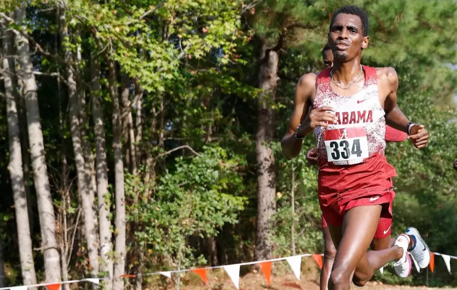 Bismack Kipchirchir of the Alabama Crimson Tide cross country