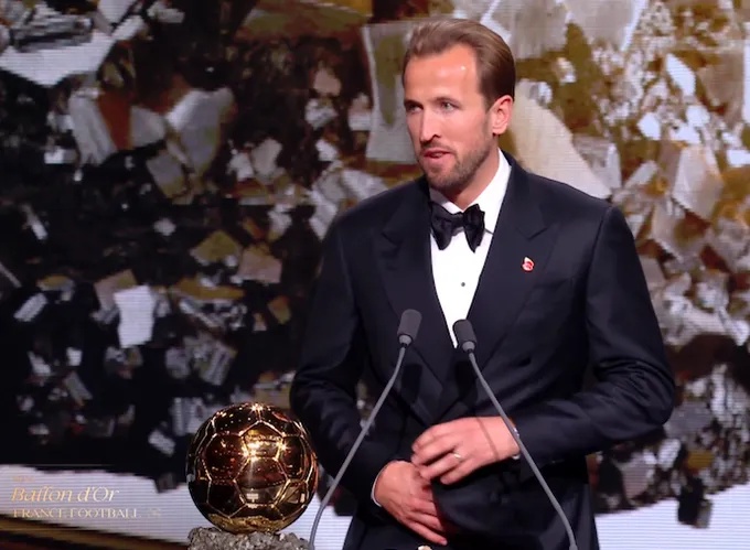 Harry Kane wins 2026 Ballon d’Or