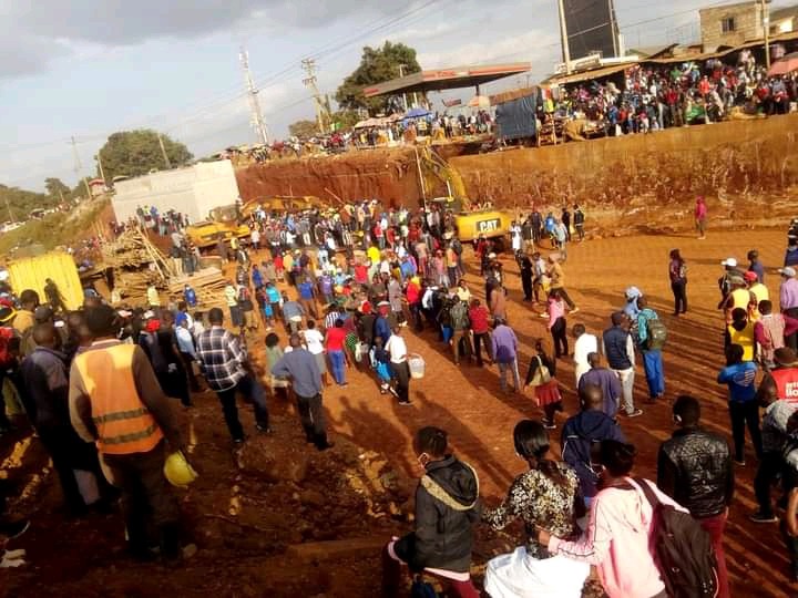 Several Feared Dead At Kangemi Flyover Construction Site ...