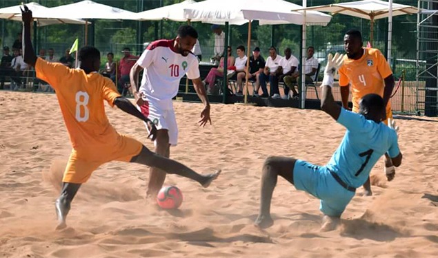 Arryadia - Eliminatoires CAN beach-soccer (Maroc-Côte d'Ivoire).. La sélection ivoirienne se retire