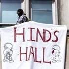 Pro-Palestinian student groups say an autonomous group has occupied Columbia University's Hamilton Hall