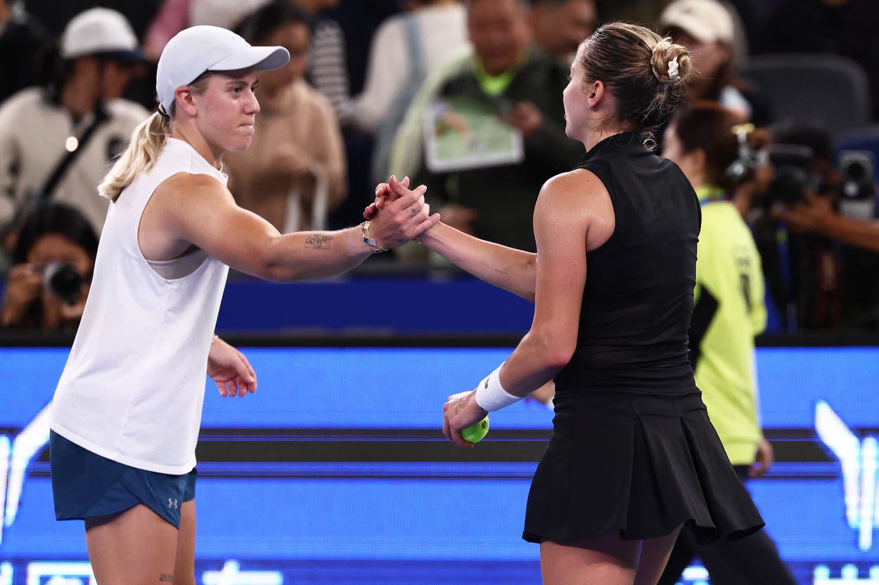 Maja Chwalinska won the Wuhan Open