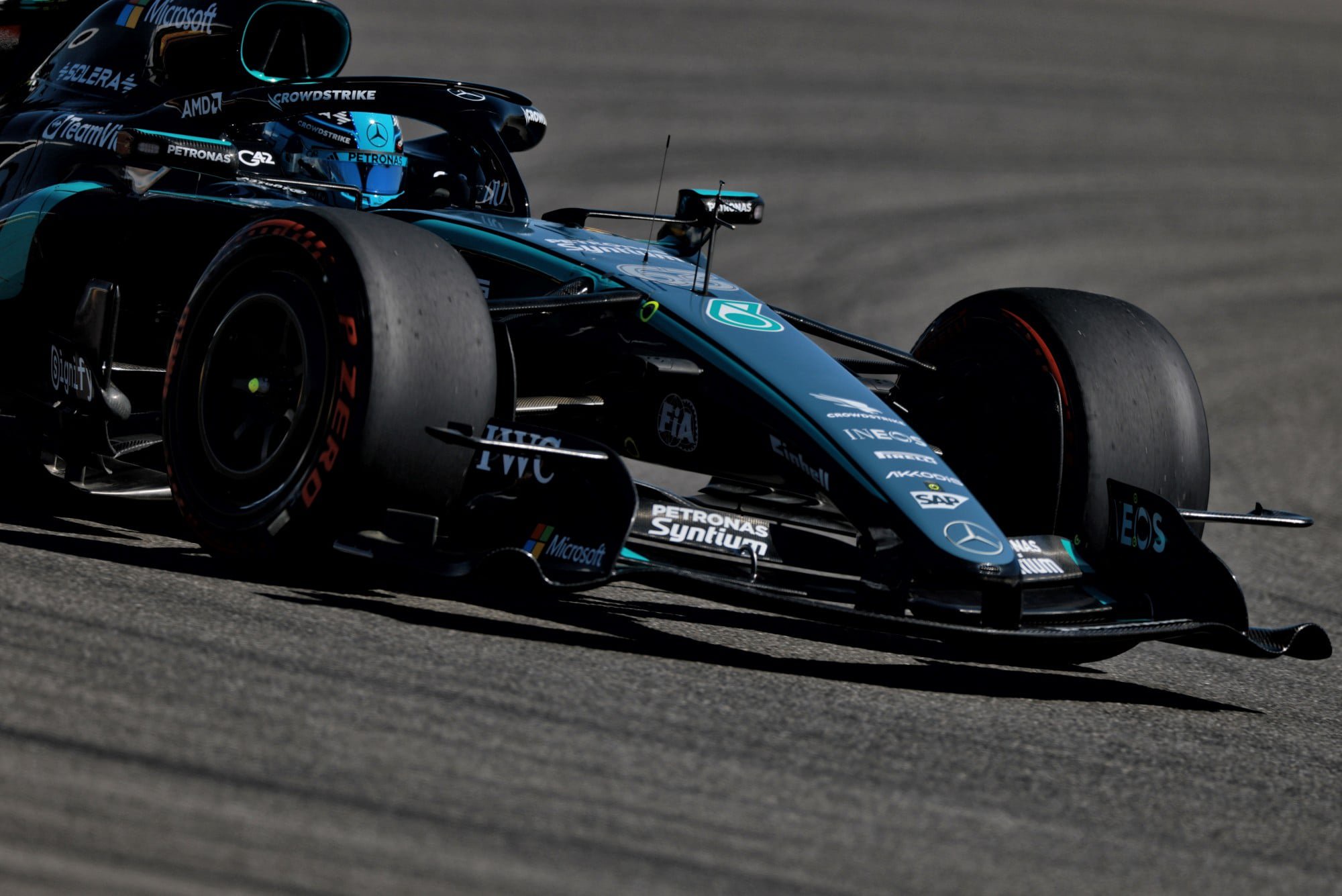 George Russell (GBR) Mercedes AMG Formula One Team W17.