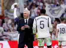 Carlo Ancelotti hailed Madrid president Florentino Perez