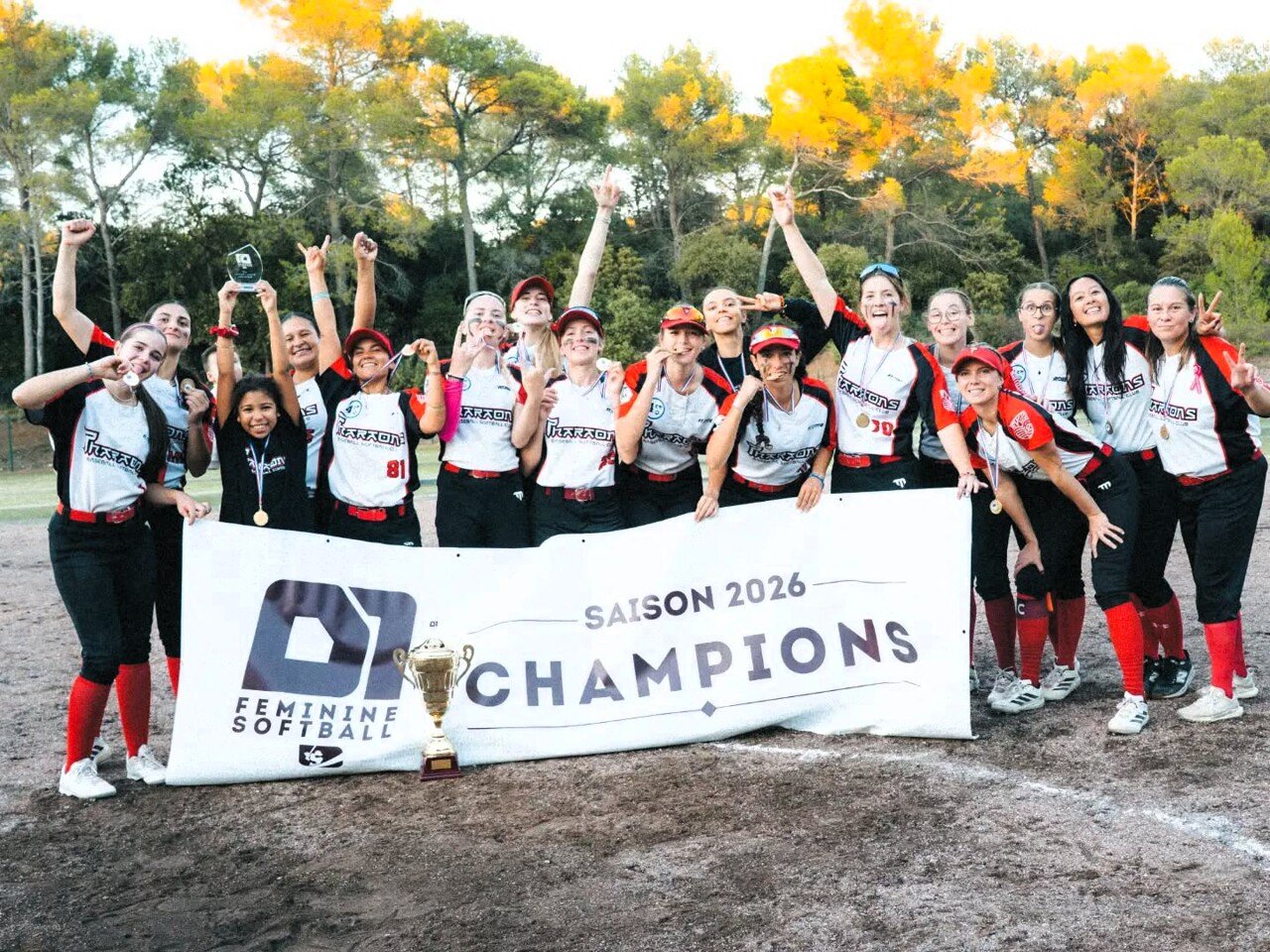 Pharaonnes d'Évry-Courcouronnes Win French Softball Championship