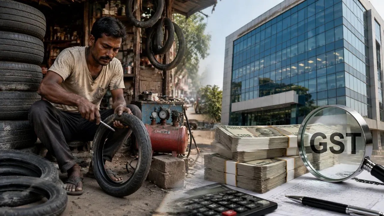 पंक्चर की दुकान चलाने वाला निकला 100 करोड़ की कंपनी का मालिक! जब सच सामने आया तो अधिकारियों के भी उड़ गए होश