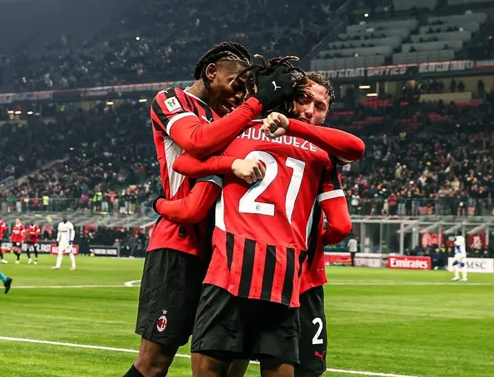 Nigerian Star Samuel Chukwueze Named Man of the Match in AC Milan's Triumph