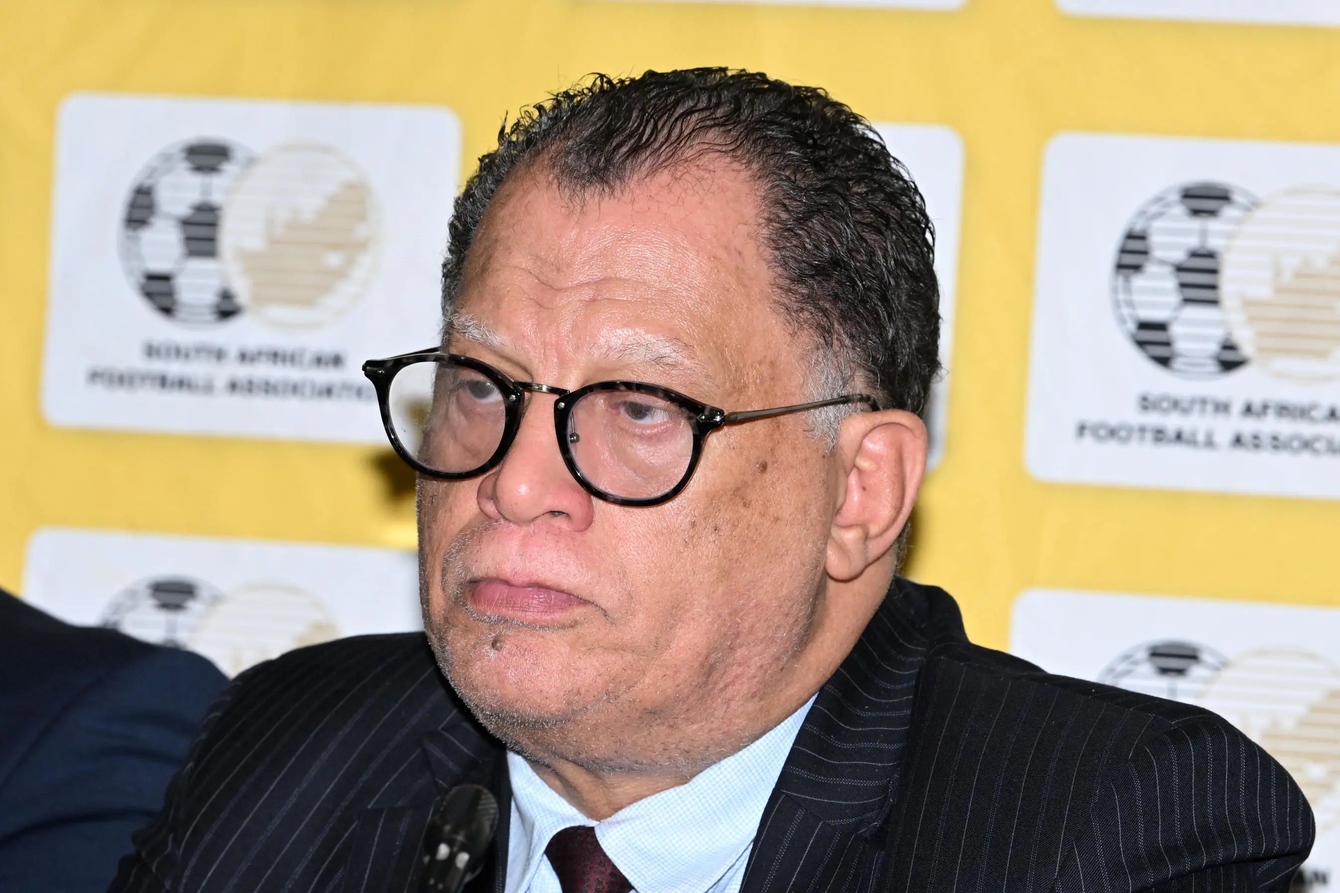 Danny Jordaan during the Safa NEC meeting in Johannesburg

