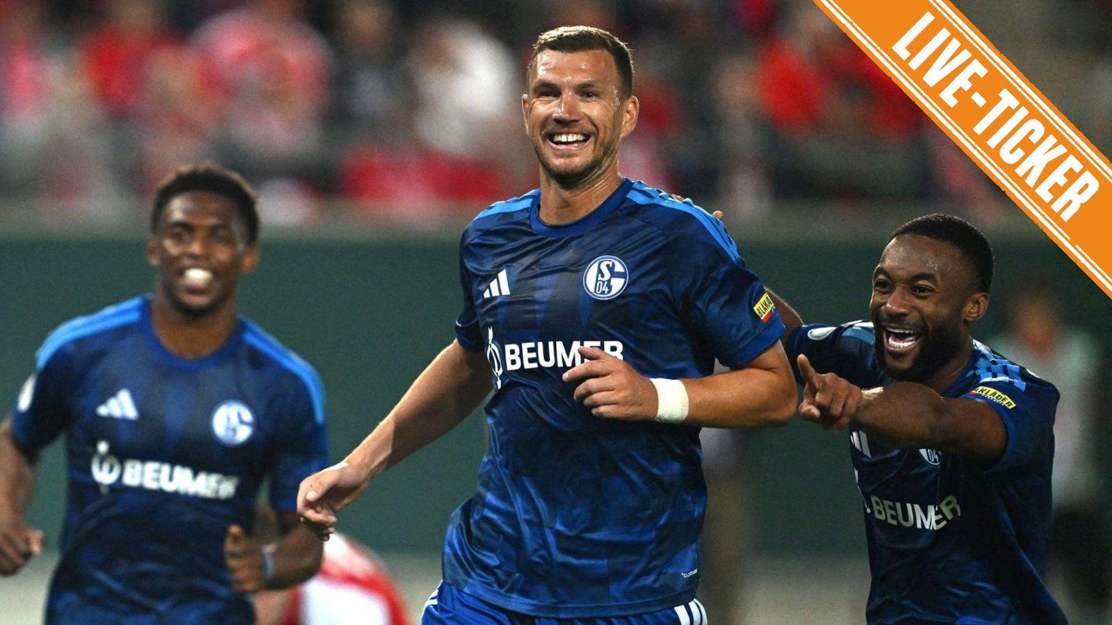 Edin Dzeko traf bereits in der ersten Pokalrunde gegen Halle. Gegen Dresden steht er in der Startformation.