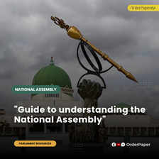 Guide to understanding the National Assembly
