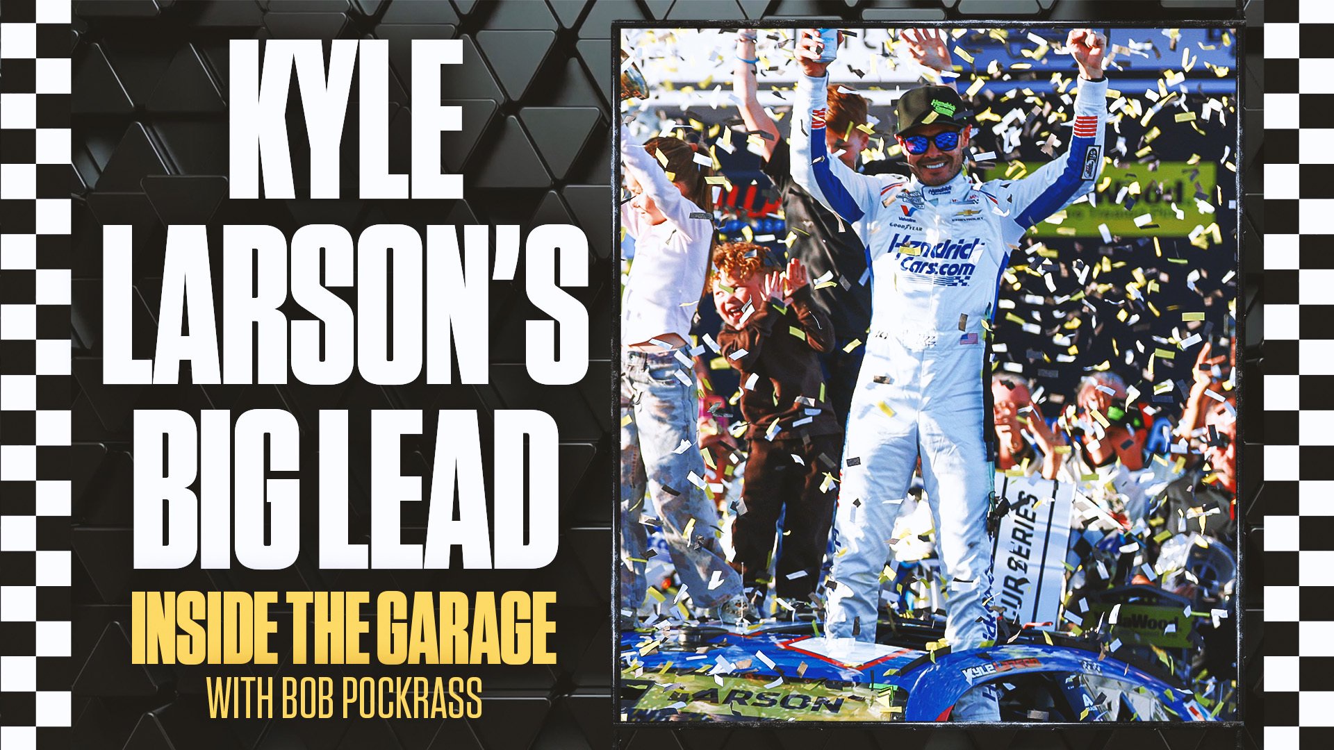 Inside The Garage: How Will Kyle Larson Handle Points Lead With 2 Races Left?