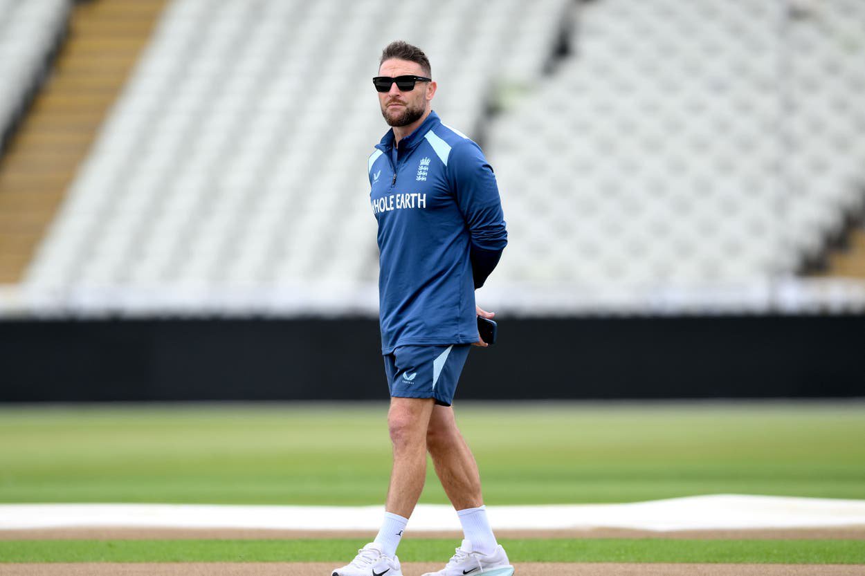 Brendon McCullum will stay in England to watch The Hundred (Gary Oakley/PA)