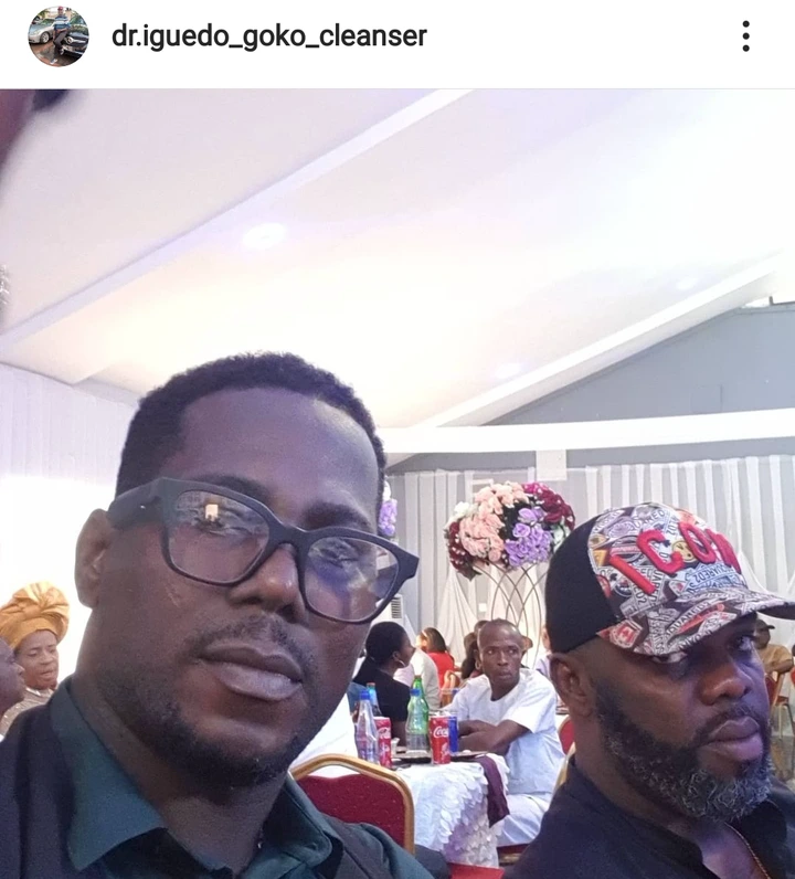 Kenneth chiadinaizu chilling with friends 