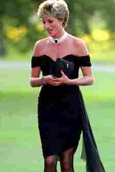 Diana wore the daring ensemble on the same night Prince Charles confessed to his affair with Camilla Parker-Bowles