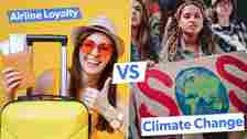 Climate change vs airline loyalty