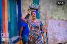 "God Bless Your Hustle" Reactions As Nollywood Actress, Adunni Ade Hawks Walnut On The Street 5
