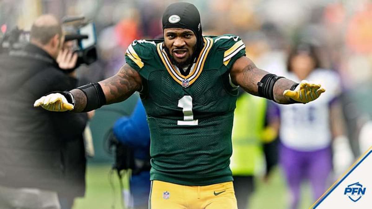Green Bay Packers defensive end Micah Parsons.