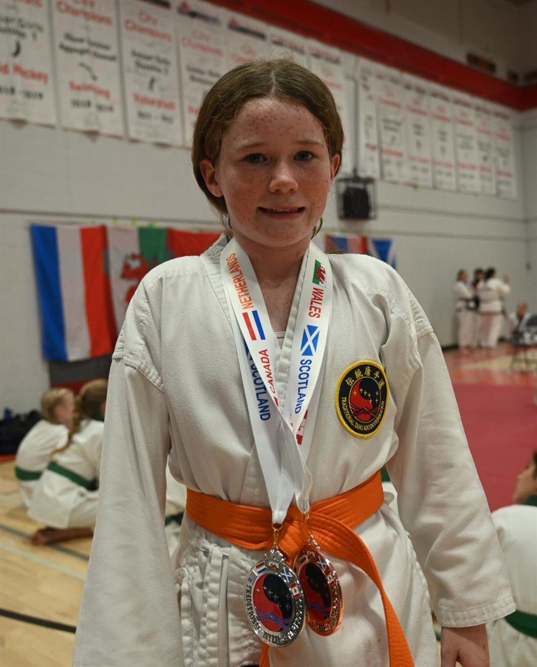 A silver and bronze for Isla Morrison.