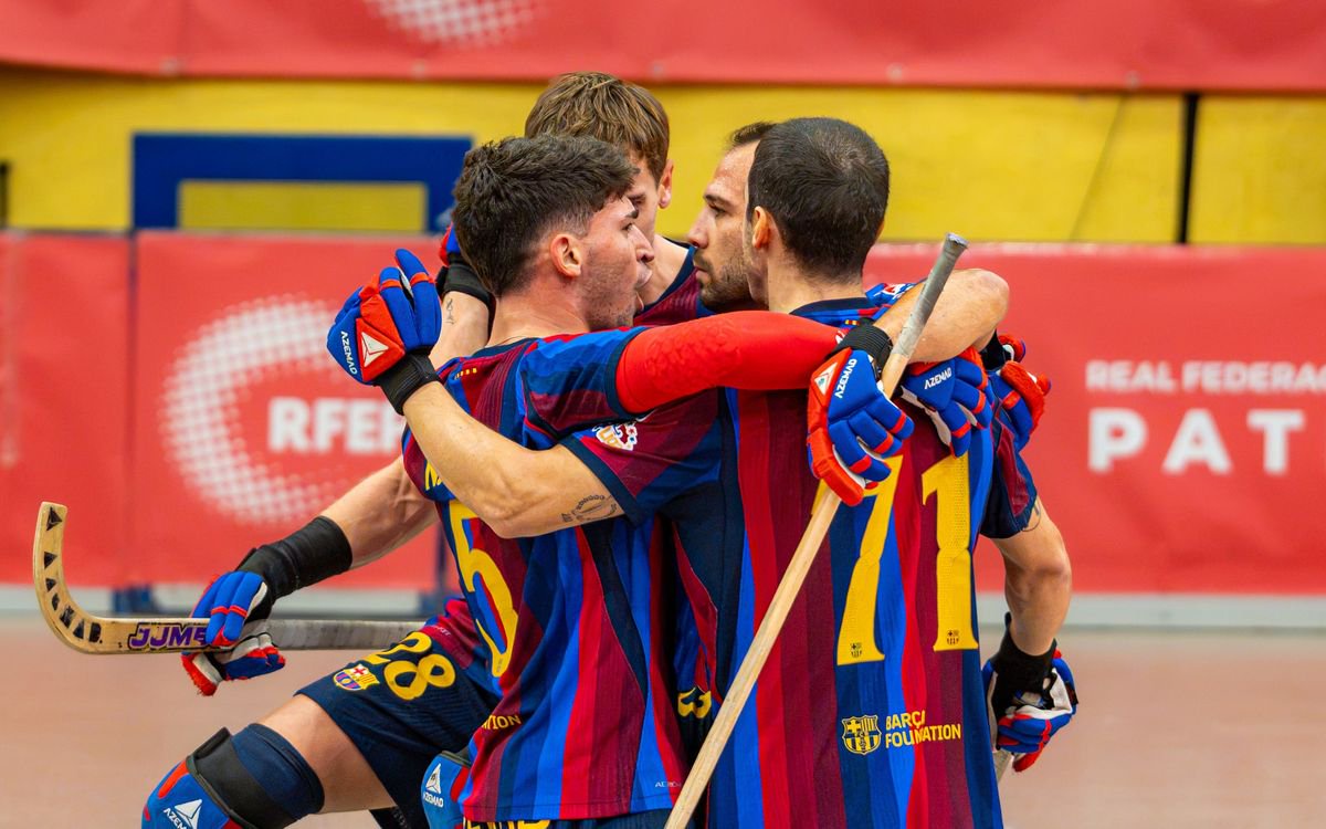 Liceo 3-5 Barça: Super Cup finalists