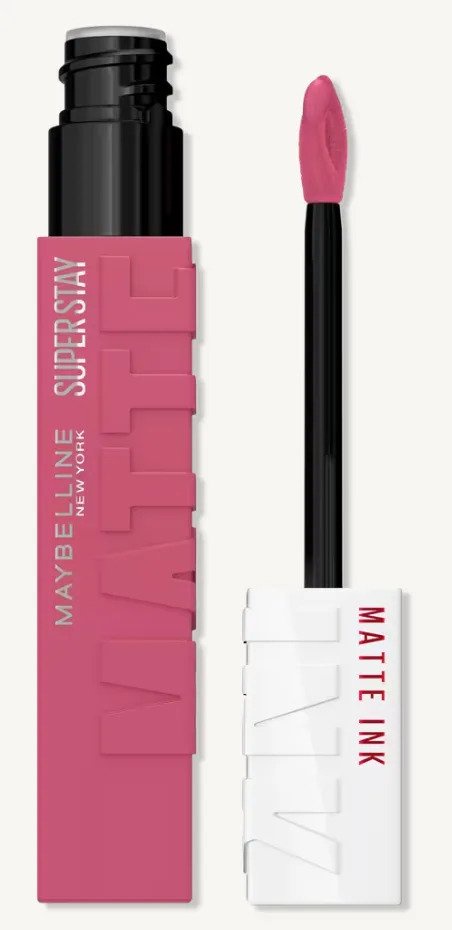 a pink tube of lipstick