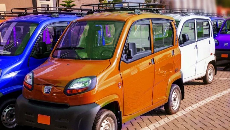 Government unveils quadricycles for ‘okada’ and ‘pragya’ riders
