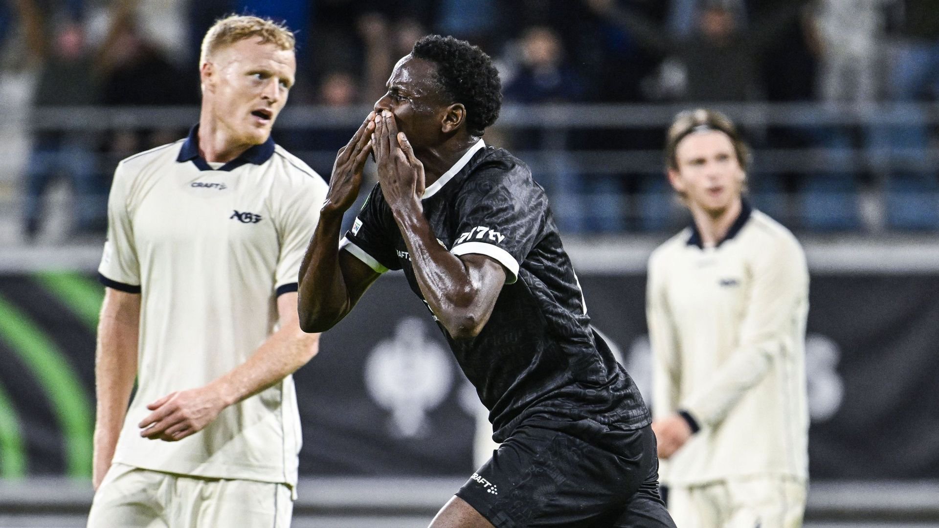 La Gantoise defeats Aarhus 1-0 on late goal