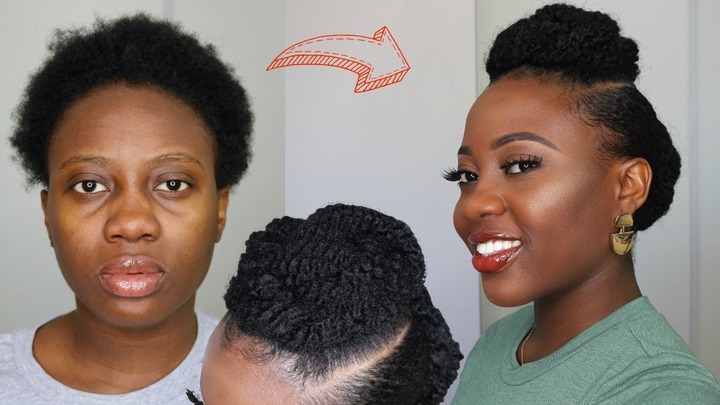 SIMPLE Protective Style For Short 4C Natural Hair Tutorial! – Lifestyle  Nigeria