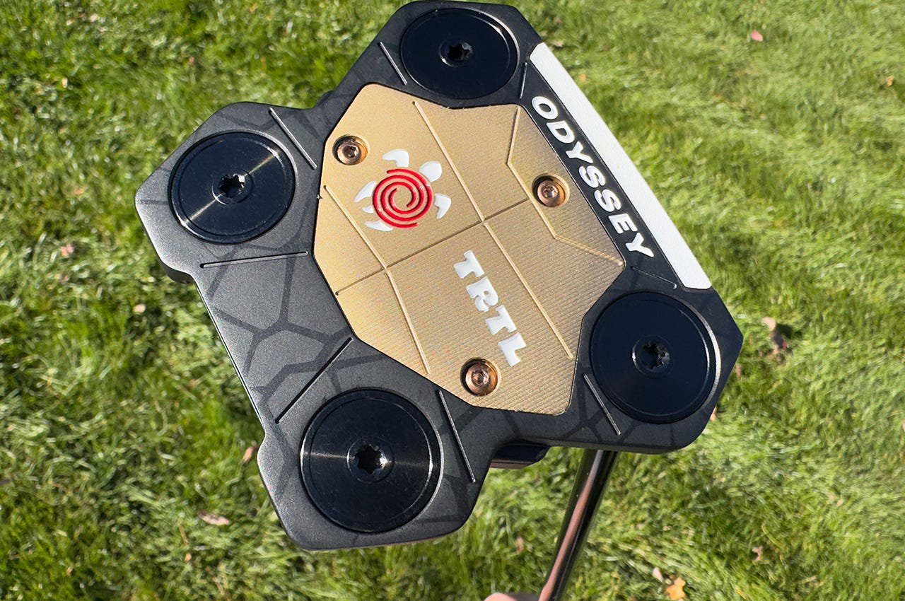 The Odyssey TRTL putter.