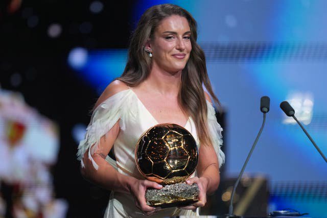 Alexia Putellas secured another women’s gong