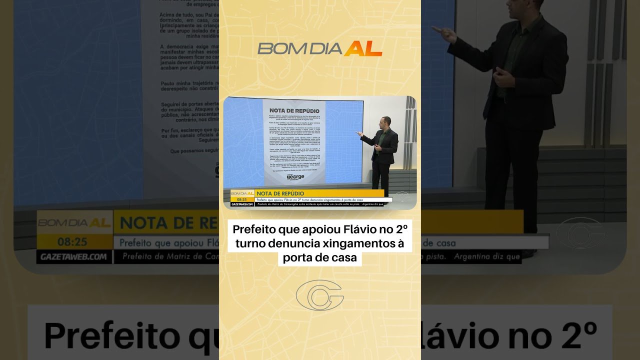 Prefeito que apoiou Flávio no 2º turno denuncia xingamentos à porta de casa