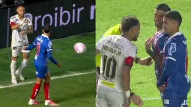 Neymar Jr. é expulso após confusão em campo, empurra Rogério Ceni e detona Rodrigo Nestor nas redes: “Muito safado”; assista Neymar Jr Rodrigo Nestor; (Foto: Reprodução/Instagram)