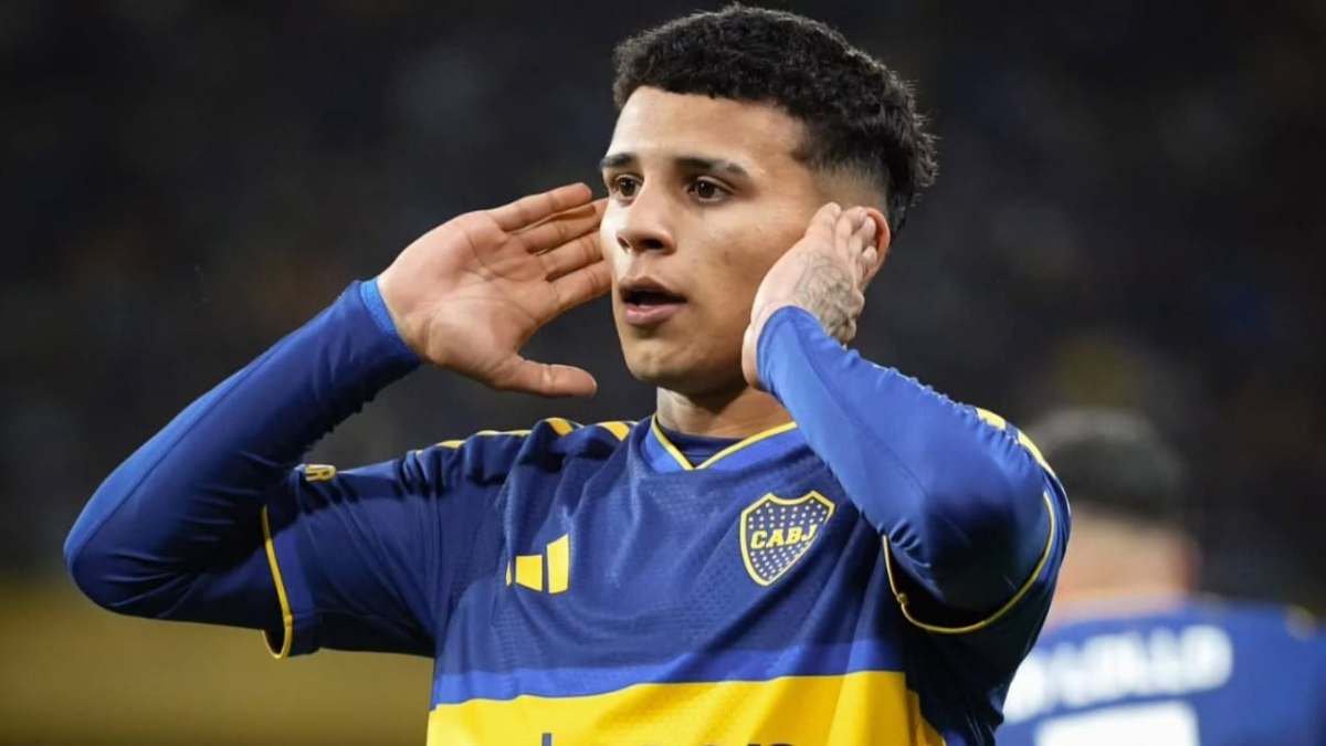 Leonel Flores, do Boca, provoca Thiago Mendes, do Vasco