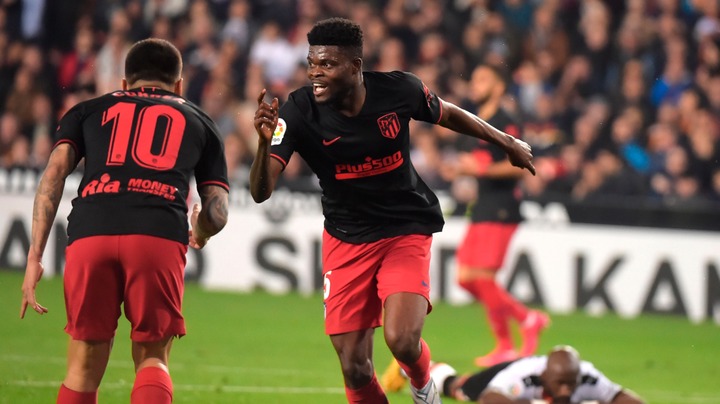 Thomas Partey scores in Atletico Madrid draw with Valencia | Goal.com
