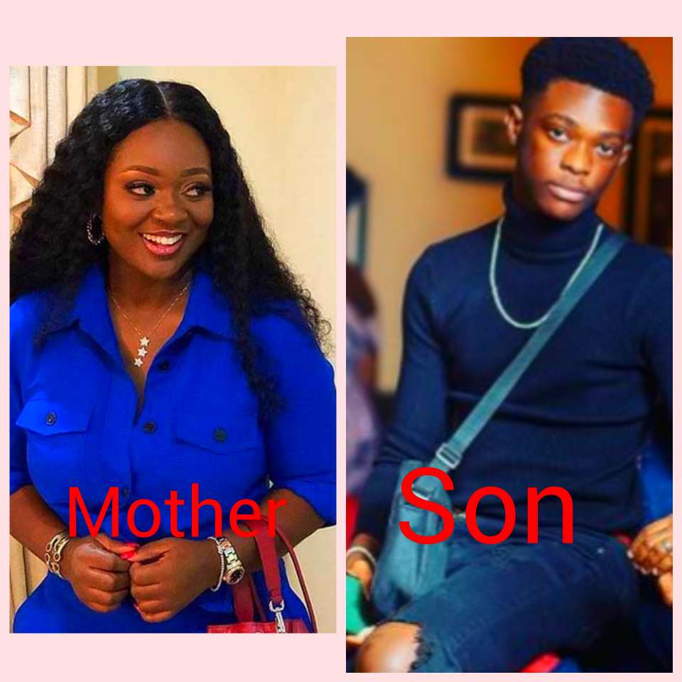 See these 4 beautiful pictures of top Ghanaian female celebrities with their grown up sons