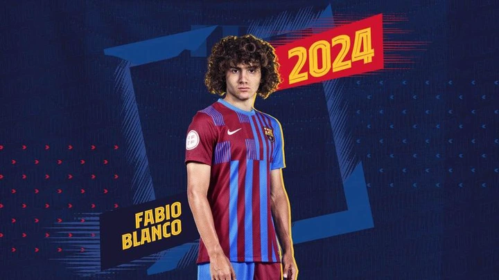 Video thumbnail for Musical revisió mèdica nou jugador Barça B, Fabio Blanco 2021/2022	