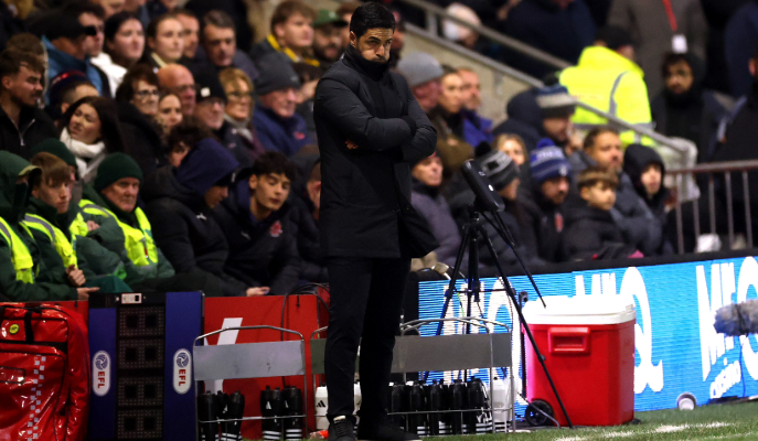 'A very sad day': Arteta despair as Arsenal stunned by Fleetwood